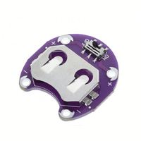 Support de pile bouton CR2032, module de support de pile bouton, carte de connexion pour projet électronique