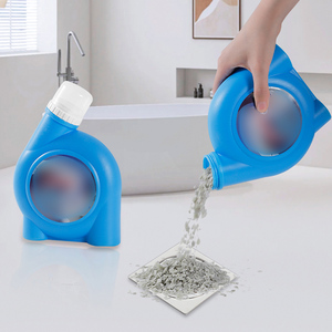 Sblocco del tubo in polvere per uso domestico per WC da cucina apriscatole per dragaggio pulizia lavello idraulico e pulitore di scarico - Product Image 1