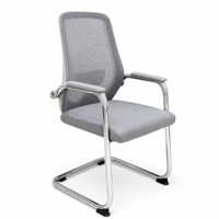 Chaise de bureau exécutive confortable en forme d'arche, chaises de formation en maille pour bureau et salle d'attente