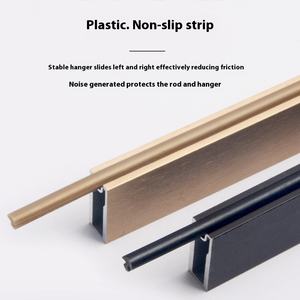 <span class=keywords><strong>Rail</strong></span> <span class=keywords><strong>de</strong></span> vêtements carré en alliage d'aluminium épaissi matériel <span class=keywords><strong>de</strong></span> garde-robe antidérapant silencieux tige <span class=keywords><strong>de</strong></span> <span class=keywords><strong>meuble</strong></span> fixe en gros - Product Image 2