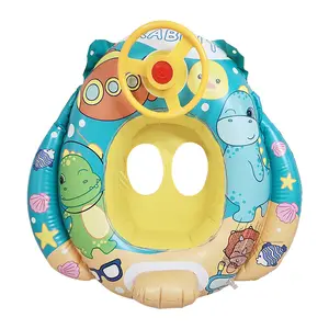 Satey seat baby funny rubber swim ring donut swimming floater ring for kids