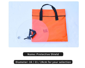 Alat Runze 5FT tongkat pelepas statis Fiberglass dengan pelindung - Product Image 4