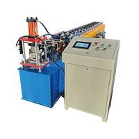 Machine de formage de tuiles pour lamelles d'extrémité de porte à enroulement entièrement automatique à prix compétitif avec pompe à moteur en acier coloré