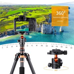 Trépied K&F Concept Multifonctionnel en Fibre de Carbone Monopode Accessoires pour Appareil Photo Monopodes Trépieds pour <span class=keywords><strong>GoPro</strong></span> - Product Image 4