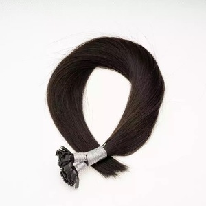 จัสมินบิวตี้ ขายส่ง ราคาพิเศษ เคราตินอิตาลี ต่อผมแบบ Pre Bonded ผมแท้ยุโรป Remy Double Drawn แบบปลายแบน - Product Image 2