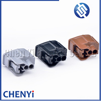 Conector impermeable automotriz de 2 pines, sensor de golpe, enchufe de inyector de combustible 6189-0611 90980-11875 para Toyota Camry Prado Corolla Mazda