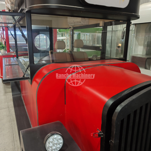 Remorque de camion de cuisine mobile en fibre de verre et aluminium, personnalisée en usine, avec cuisine, service de confiseries et compartiments isolés - Product Image 1