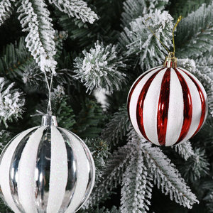 New christmas painted pumpkin bauble ornament set house decor pendant hanging baubles for christmas <b>tree</b> in stock - Product Image 2