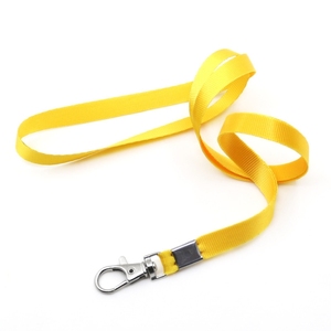 สายคล้องคอคุณภาพสูง พรีเมียม แข็งแรง ทนทาน สีสันตามสั่ง ทำจากไนลอน พร้อมอุปกรณ์โลหะ สำหรับสถานที่ทำงานและงานประชุม - Product Image 4