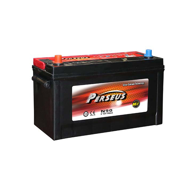 PERSEUS New 12V 90Ah N90 MF Car Battery with 720CCA for Cars Trucks & Bus Vela&Perseus Brand 12-Month Warranty Made Guangzhou