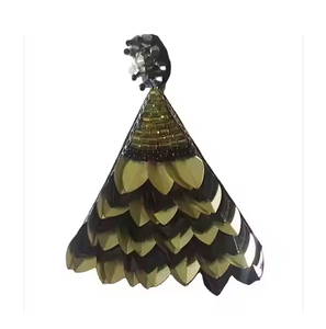 Pendientes de Botella de Champán con Cuentas Hechos a Mano, Pendientes Colgantes Festivos para Fiestas, Joyería de Moda para Mujeres y Niñas - Product Image 3