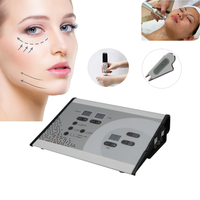 Appareil de gestion de la peau du visage anti-âge avec 2 poignées, raffermissant, anti-rides, rajeunissement cutané, drainage lymphatique