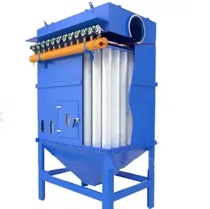 Pulse bag wood dust collector for woodworking machine for sawdust
