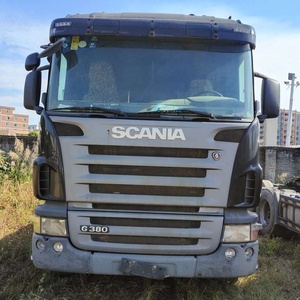 Tracteur noir d'occasion pour <span class=keywords><strong>SCANIA</strong></span> G380 Tracteur de remorquage manuel <span class=keywords><strong>6x2</strong></span> de haute qualité - Product Image 3