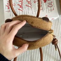 Sac à dos en peluche Capybara, petit sac à dos mignon pour fille, respirant, ultra-léger, antibactérien