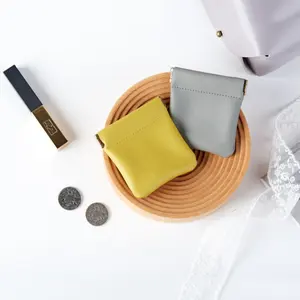 PU Leder Tragbare Kleine Münze Mini Geldbörse Kopfhörer Halter Beutel Brieftasche für Frauen