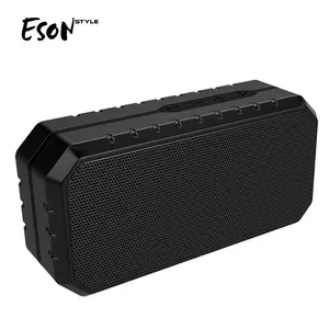 Eson Style Cube Shape Stereo Bluetooth Speaker Rechargeable Wireless Portable Bluetooth Speaker