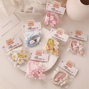 Fermaglio per Capelli Personalizzato Sanrio <span class=keywords><strong>Hello</strong></span> <span class=keywords><strong>Kitty</strong></span>, Grazioso Fermaglio a Fiore di Frangipani/Plumeria per Bambine con Elastico per Capelli e <span class=keywords><strong>Accessori</strong></span> Scrunchie - Product Image 1