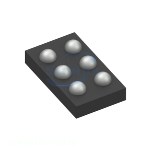 Circuit intégré linéaire IC 1,1 V 700 mA 6WLCSP NCP136AFCT110T2G Fabricant Canal 6 XFBGA, WLCSP Gestion de l'alimentation (PMIC) Pièces électroniques An - Product Image 1
