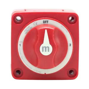 Car Auto RV Marine Boat 12V-48V 300A Single Circuit Battery Selector Isolator Disconnect Rotary Switch Cut