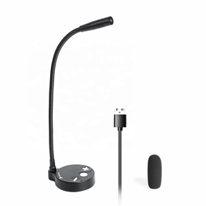 MAONO Cardioid Cổ Ngỗng Hội Nghị Bảng Microphone với Thời Gian Thực Màn Hình Dòng micro văn phòng tại nhà - Product Image 1