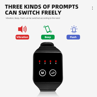 Fabricant étanche poignet serveur récepteur système d'appel sans fil téléavertisseurs pour restaurant café serveur appel