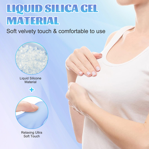 Masajeador de Lactancia Posparto con 10 Modos de Vibración, Silicona Líquida Eléctrica, Alivia los Conductos Obstruidos, Aumenta el Flujo de Leche para las Madres Primerizas - Product Image 3