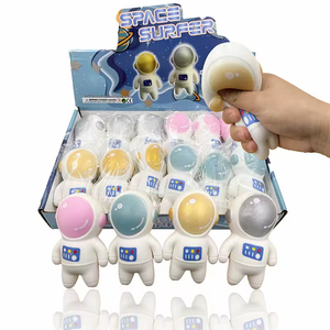 Juguetes Antiestrés de Astronauta Espacial para Niños, Novedosos Regalos Explosivos al por Mayor para Aliviar la Presión y la Ventilación - Product Image 1