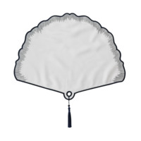 Set de table brodé en forme d'éventail au design personnalisé avec serviette carrée Set de sets de table en lin de luxe