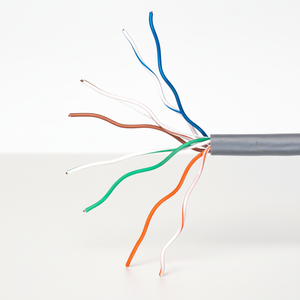 สายเคเบิลอีเทอร์เน็ต305เมตรเครือข่าย5e แมวกันไฟ Cat5e UTP FTP SFTP PVC JACKET LSZH CCA 4คู่<span class=keywords><strong>8</strong></span> Core สาย LAN - Product Image 4