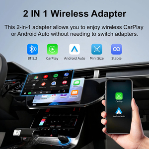 CarPlay adaptor mobil nirkabel otomatis, adaptor Dongle Mini nirkabel Apple, adaptor Bluetooth Mini nirkabel, adaptor CarPlay Universal - Product Image 3