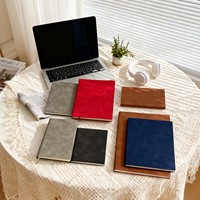 Cuaderno de Negocios A5/A6/B5 de Piel de Oveja Suave, 100 Hojas, Logotipo Personalizado, Grueso, de Alta Calidad, Hecho en Zhejiang, Regalos