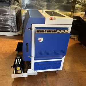 Grande Formato Dtf Vertical Pó Shaker e Máquina de Secagem Adesivo Pó Cura Forno Reciclar para 2 Cabeças i3200 Impressora Galaxy