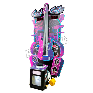 Macchina Arcade a Moneta <span class=keywords><strong>Crazy</strong></span> Guitar Hammer con Gioco di Riscatto Biglietti - Product Image 3