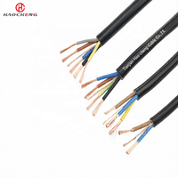 Câbles de commande multiconducteurs souples KVVR avec gaine isolante en PVC pour les contrôles industriels et l'installation de chemins de câbles sur site