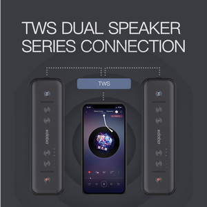 Loa Bluetooth di động ngoài trời chống nước IPX7, âm thanh <span class=keywords><strong>Hi</strong></span>-<span class=keywords><strong>Fi</strong></span> 40W, có thể tùy chỉnh logo, dành cho xe máy, xe đạp - Product Image 3