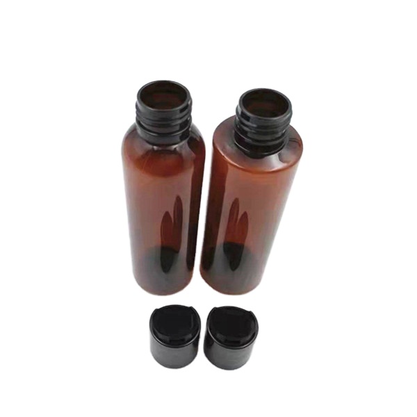 Dầu Gội Đầu Rỗng 100Ml 120Ml 150Ml 200Ml Chai Nhựa PET Trong Suốt Màu Trắng Xanh Đen Hổ Phách Với Nắp Đậy Đĩa Vàng Đen Trắng