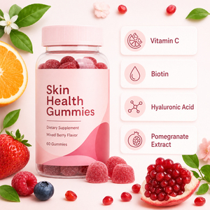 Hot Sale Adult Skin Beauty Antioxidant Glutathione Collagen Biotin Whitening Hydrated <b>Gummy</b> <b>Candy</b> for Health - Product Image 4