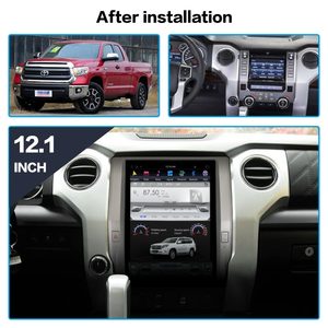 Reproductor Multimedia para coche Toyota <span class=keywords><strong>Tundra</strong></span>, reproductor con pantalla Tesla de 64G, Audio, GPS, estéreo, Android 9, 2014, <span class=keywords><strong>2015</strong></span>, 2016, 2017 - Product Image 2