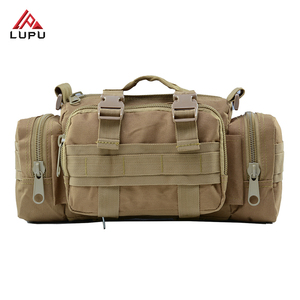 Men's Casual Waist <b>Bag</b> Camouflage Multi-Functional for Outdoor Tactical Cycling Polyester <b>Camera</b> Sports Equipment Storage - Product Image 1