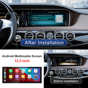 Reproductor multimedia para coche CNSTWE Qualcomm 665 de 12.3 pulgadas con Android 14, adecuado para Mercedes Benz Clase S W222 con reproducción inalámbrica. - Product Image 3