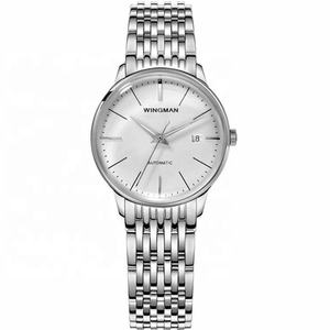 นาฬิกาข้อมือผู้ชาย ระบบอัตโนมัติ สายหนัง กระจกแซฟไฟร์ ดีไซน์หรูหราทันสมัย รับสั่งทำโลโก้ ขายดี - Product Image 6