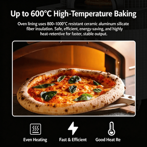 <span class=keywords><strong>Horno</strong></span> Profesional para Hornear Pizza para Servicios <span class=keywords><strong>de</strong></span> Catering, Rendimiento Confiable para Eventos <span class=keywords><strong>de</strong></span> Pizza en Bodas y Fiestas - Product Image 3