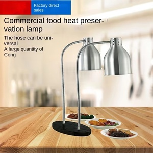 Lampe chauffante électrique en acier inoxydable <span class=keywords><strong>de</strong></span> qualité supérieure - Isolation thermique, réchauffeur <span class=keywords><strong>de</strong></span> plats <span class=keywords><strong>de</strong></span> traiteur, réchauffeur <span class=keywords><strong>de</strong></span> buffet pour mariage, fête - Product Image 6