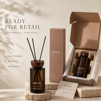Diffuseur de roseaux en bois d'agar pur 200 ml personnalisé avec bouchon en bois, parfum d'intérieur à marque privée, commandes de senteurs mixtes en gros OEM ODM