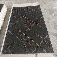 Panneau mural décoratif moderne en PVC effet marbre, finition brillante UV, écologique, imperméable, ignifuge, facile à installer pour salle de bain