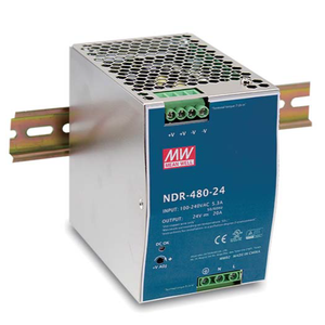 Fuente de Alimentación Conmutada de Salida Única para Riel DIN, Serie EDR MDR NDR SDR - Product Image 3