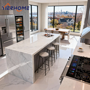 Conjunto <span class=keywords><strong>de</strong></span> Muebles <span class=keywords><strong>de</strong></span> Cocina Modulares Inteligentes |   Chapa <span class=keywords><strong>de</strong></span> Madera Maciza Lista para Ensamblar para Villas <span class=keywords><strong>de</strong></span> Lujo - Product Image 4