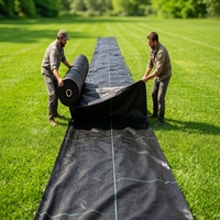 Membrane tissée en PP, couverture de sol en PE, filet anti-herbe, tissu anti-mauvaises herbes, film de paillage, plastique UV, plastique agricole