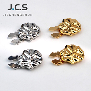 Cubrebocas de Botones de Flores Ecológicos de Lujo para Camisas de Mujer, Botones de Aleación de Zinc Metálicos, Clips Decorativos para Ropa - Product Image 3